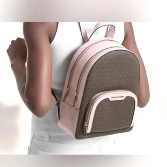 Michael Kors Medium Powder Blush Backpack NWT